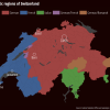 A language map of Switzerland
