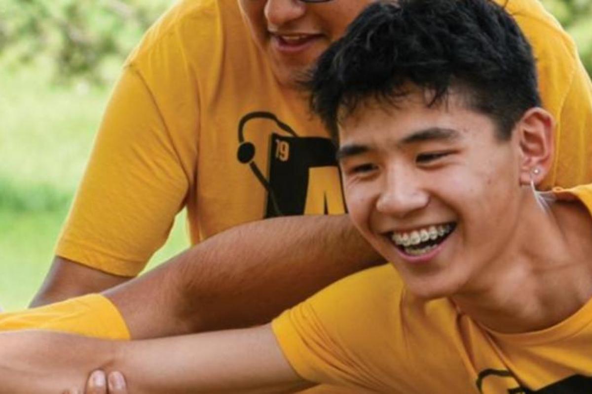 Gold shirt