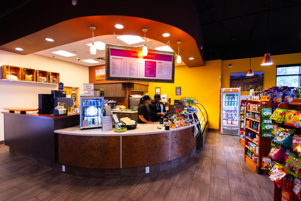 order counter at Kittredge Market