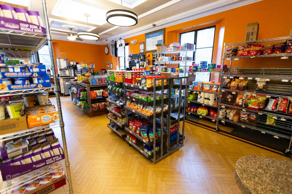 snacks at Sewall market