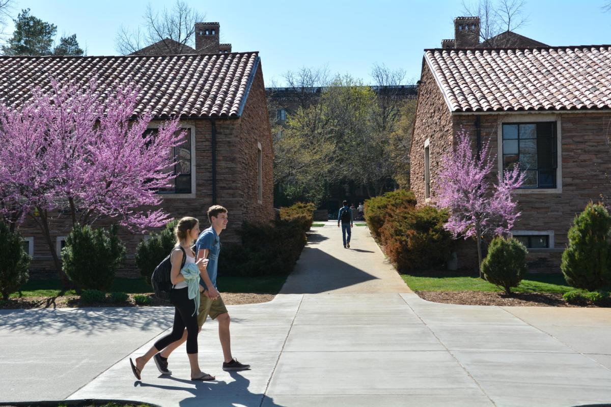 Students outside