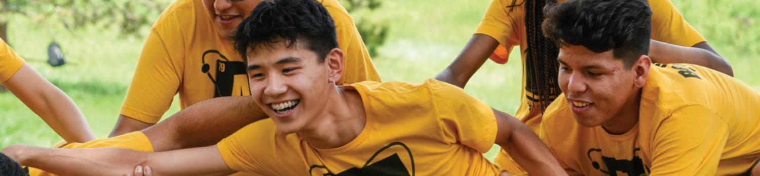 gold shirt