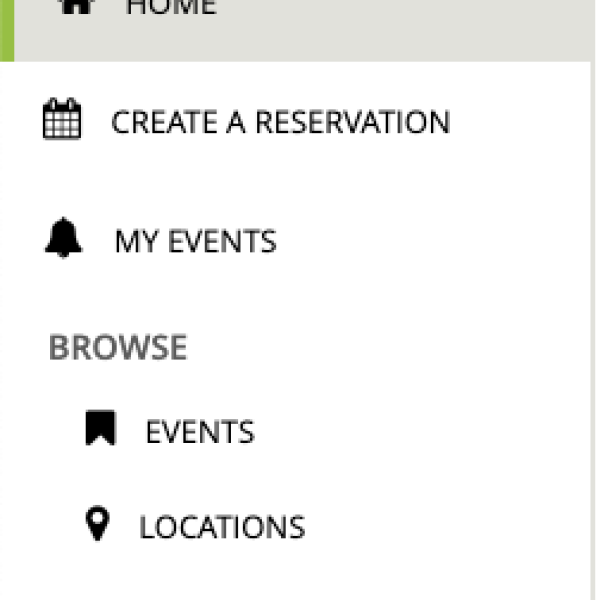calendar menu