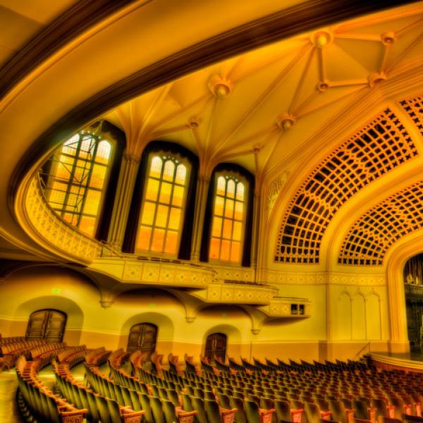 Macky Hall expansive interior (Photo by Mark Johnson)
