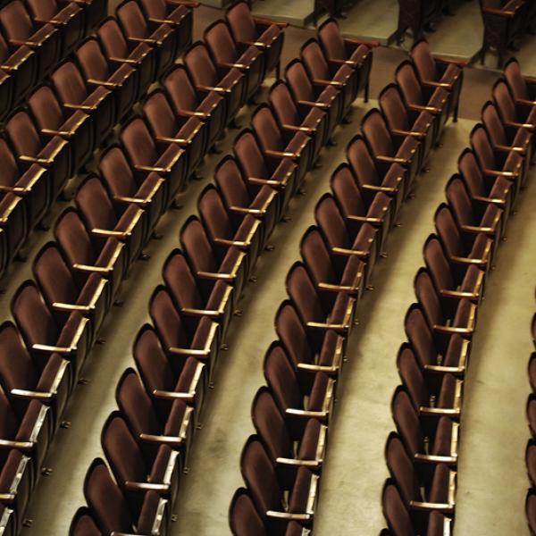 Gold Circle seating. (Photo by Casey A. Cass/University of Colorado)