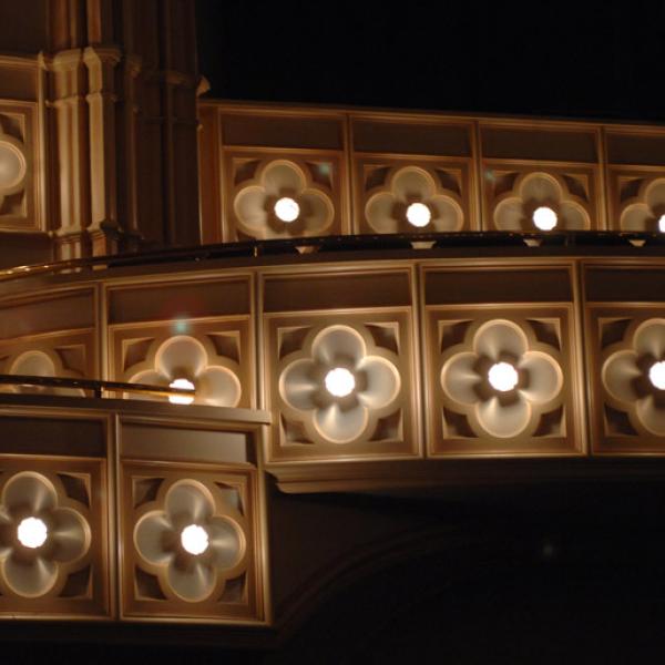 Architectural detail: Dress Circle, Boxes