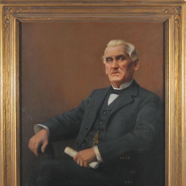 Portrait of Andrew J. Macky (Photo by Casey A. Cass/University of Colorado) 