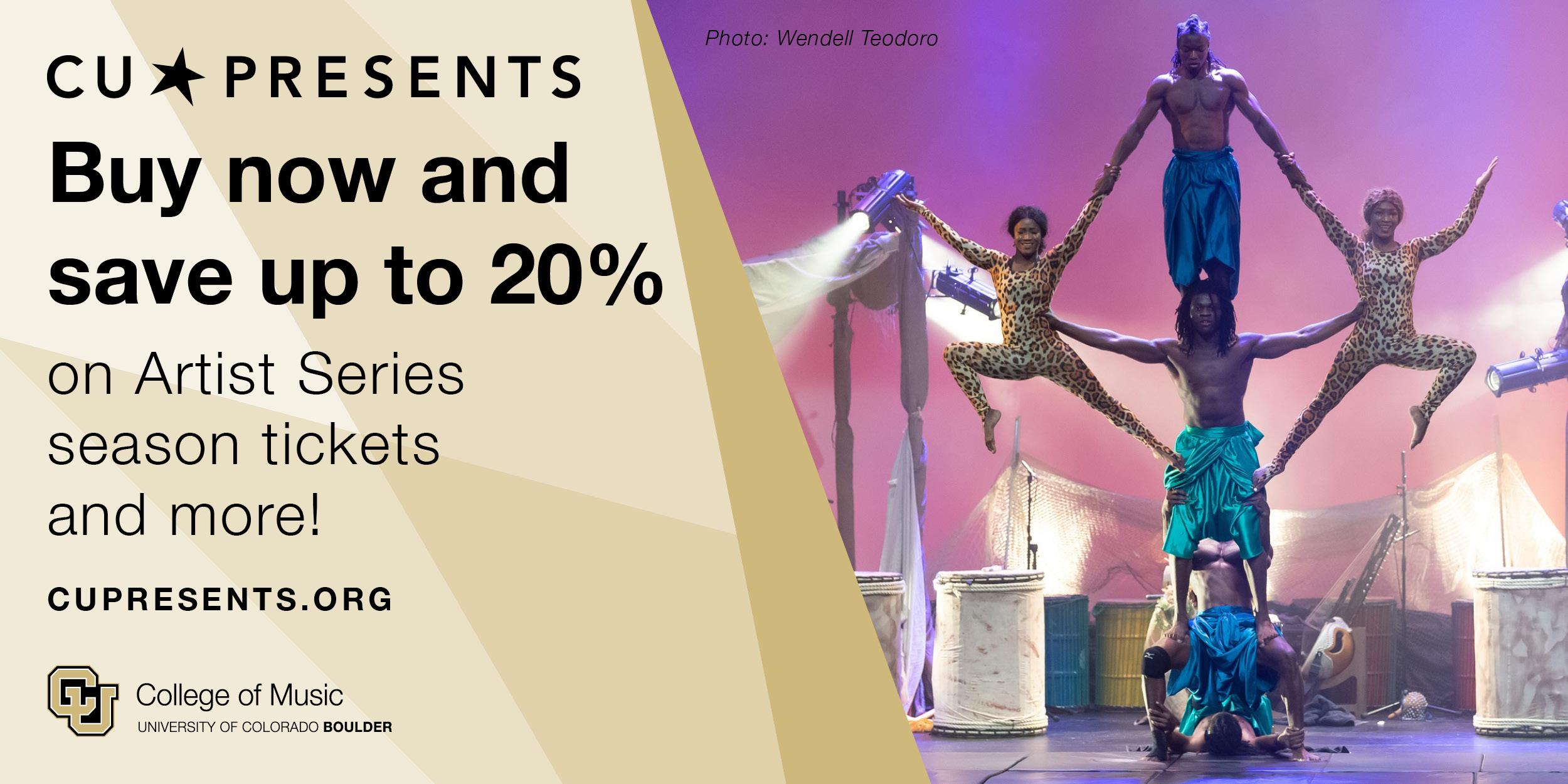 Artist Series Season 2025-26 subscription