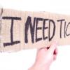 Sign: I Need Tickets