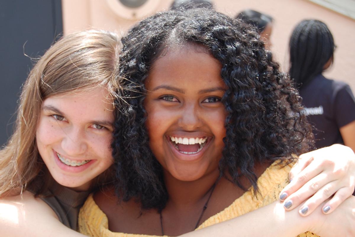MASP students smiling at the camera