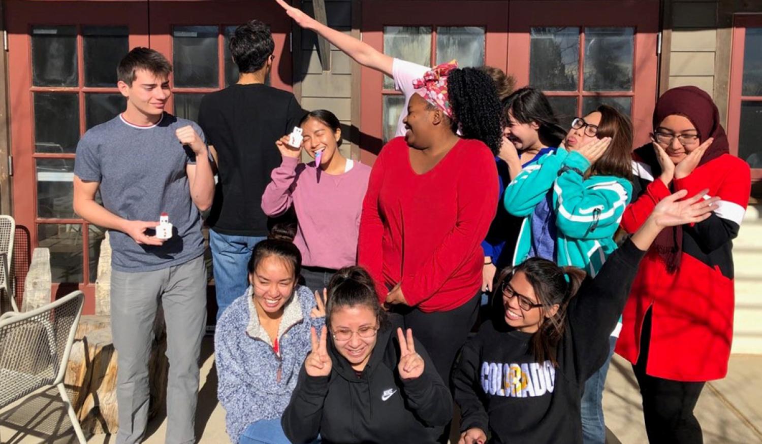 2019 Mini-PEAC Students Laughing Together