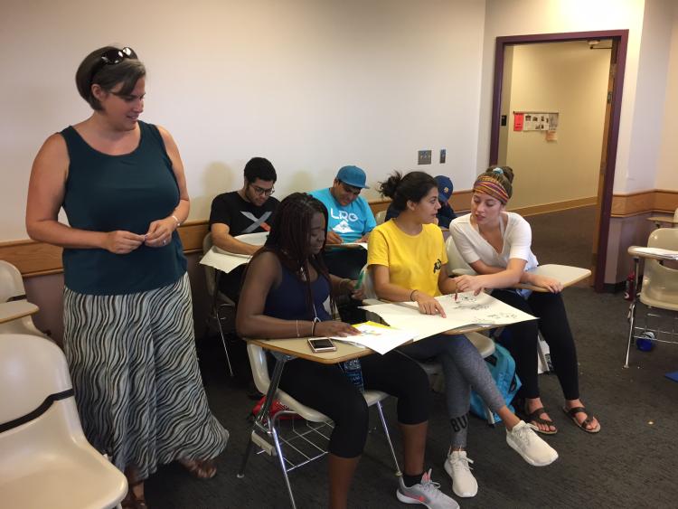 Kate Observes MASP Students Learning