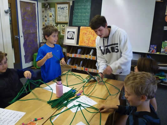 More Platonic solids, with MATH 1130 students and BVSD 3rd graders