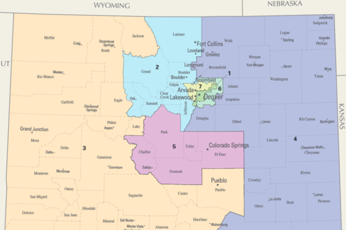 Colorado Congressional Districts