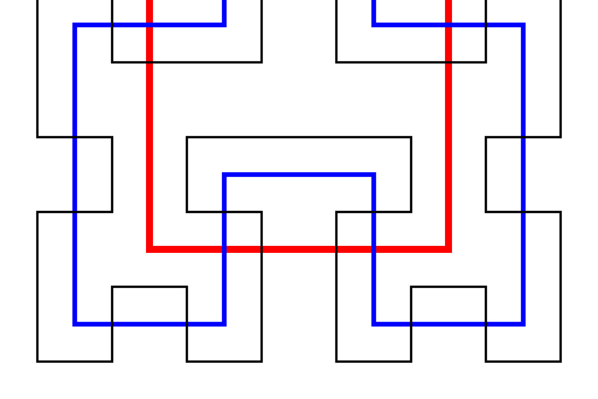 a hilbert curve
