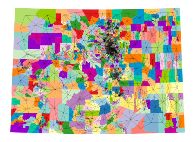 CO precinct map with dual graph