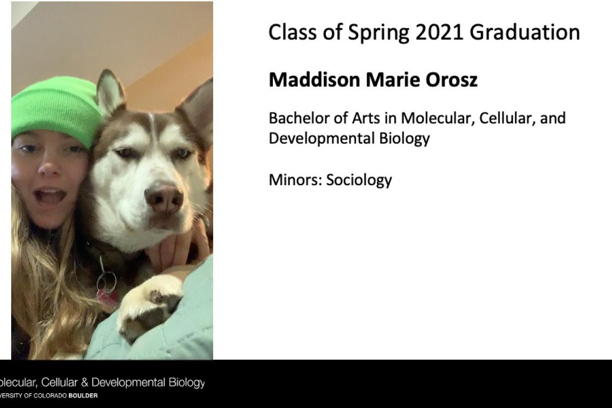 Maddison Marie Orosz