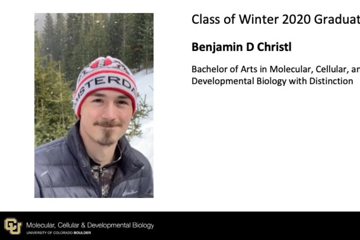 Benjamin D Christl