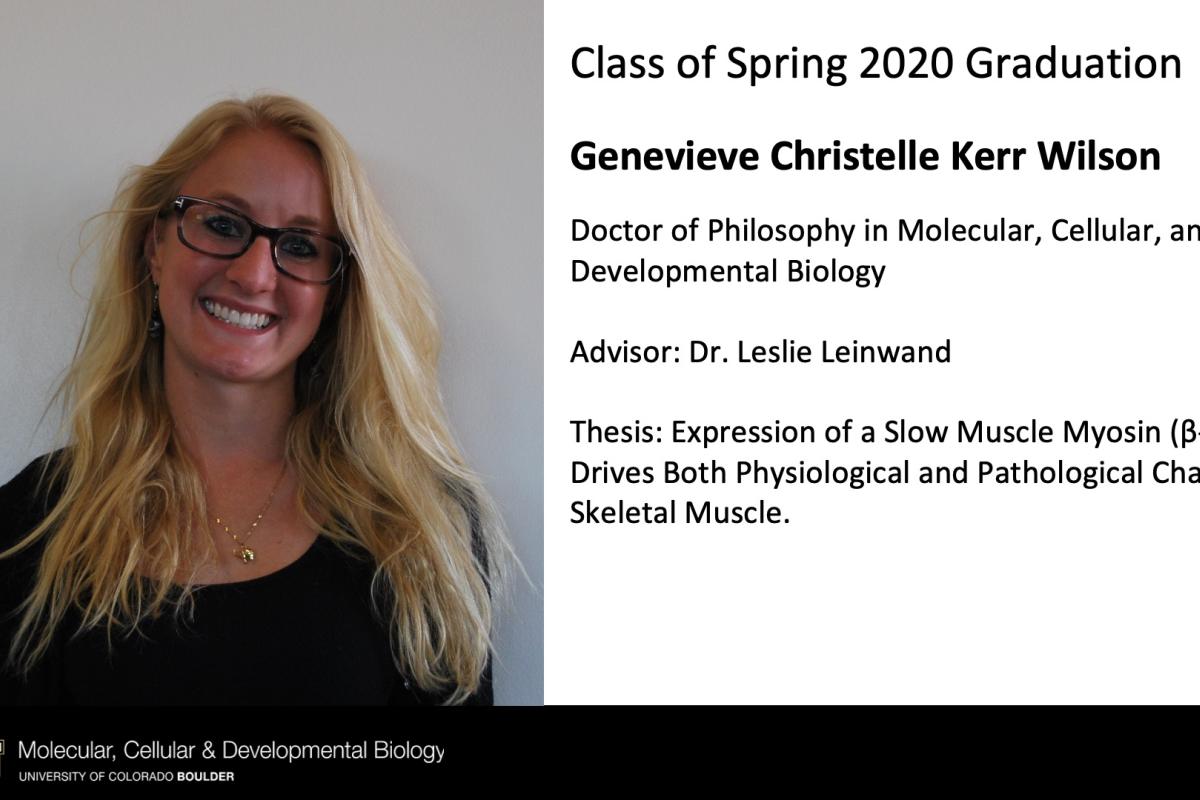 Genevieve Christelle Kerr Wilson