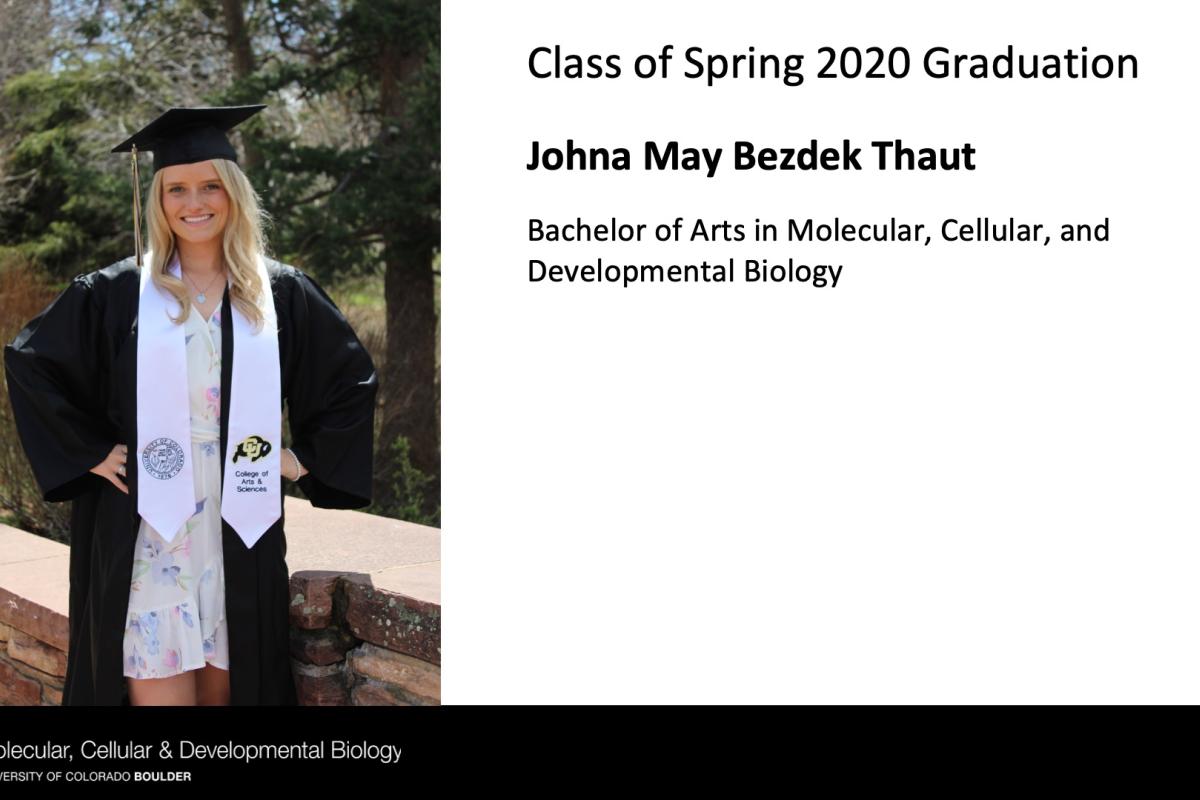 Johna May Bezdek Thaut