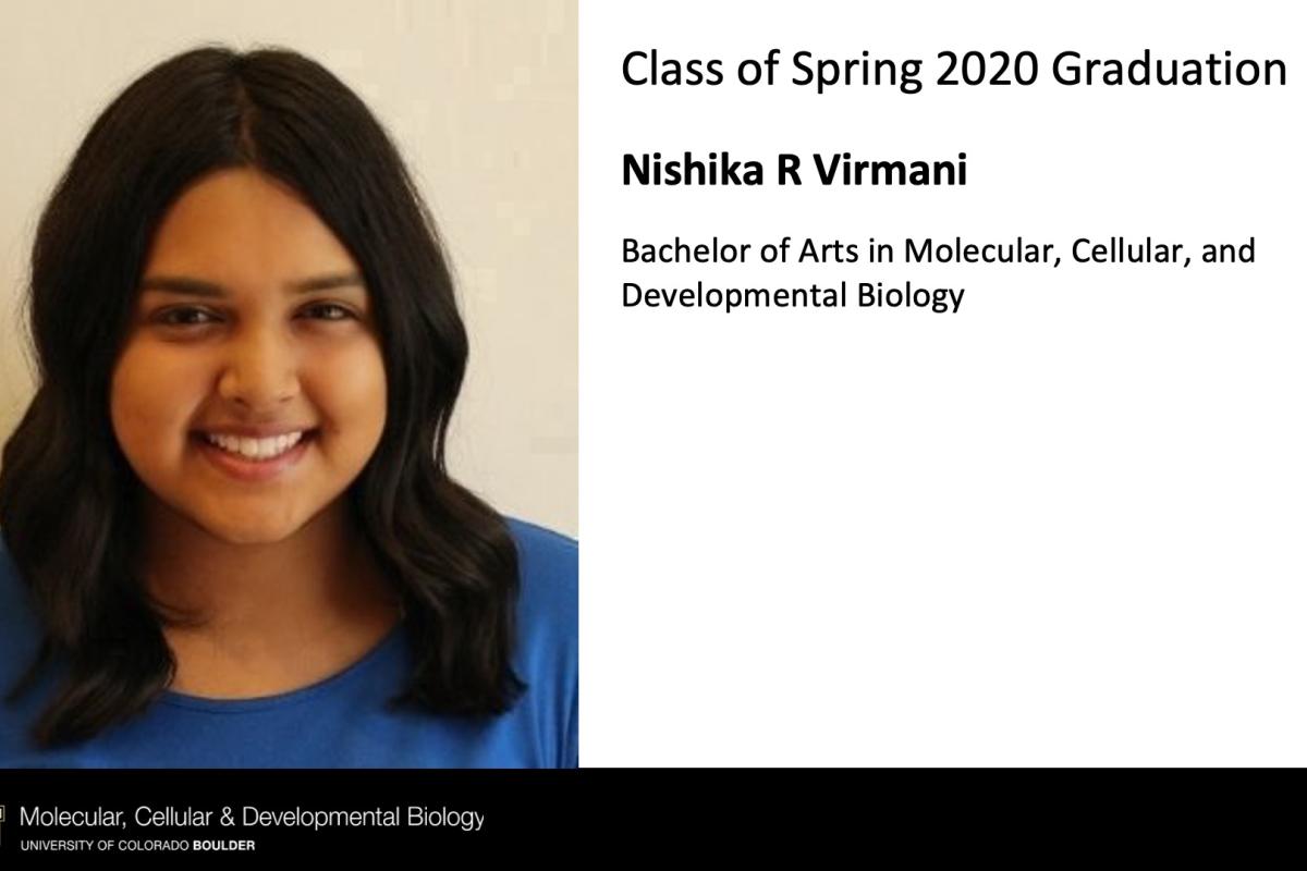 Nishika R Virmani