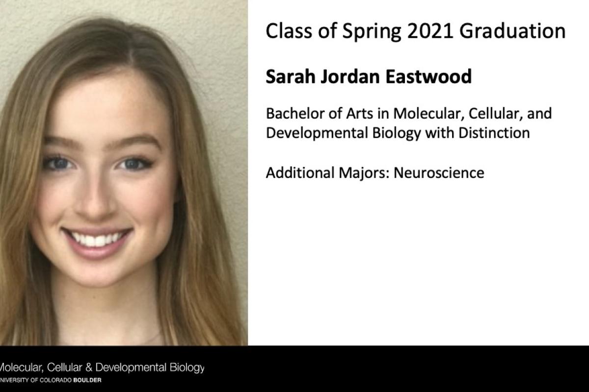 Sarah Jordan Eastwood