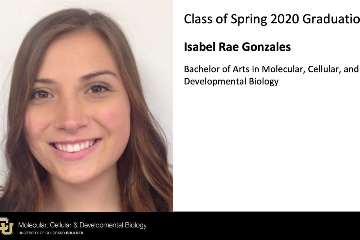 Isabel Rae Gonzales