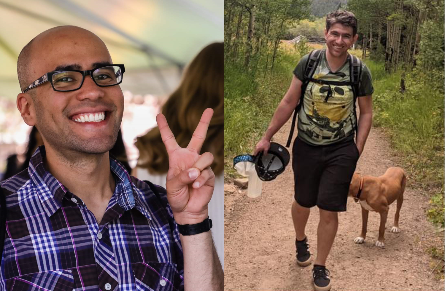 Daniel Ramirez (left) and Joe Villanueva (right)