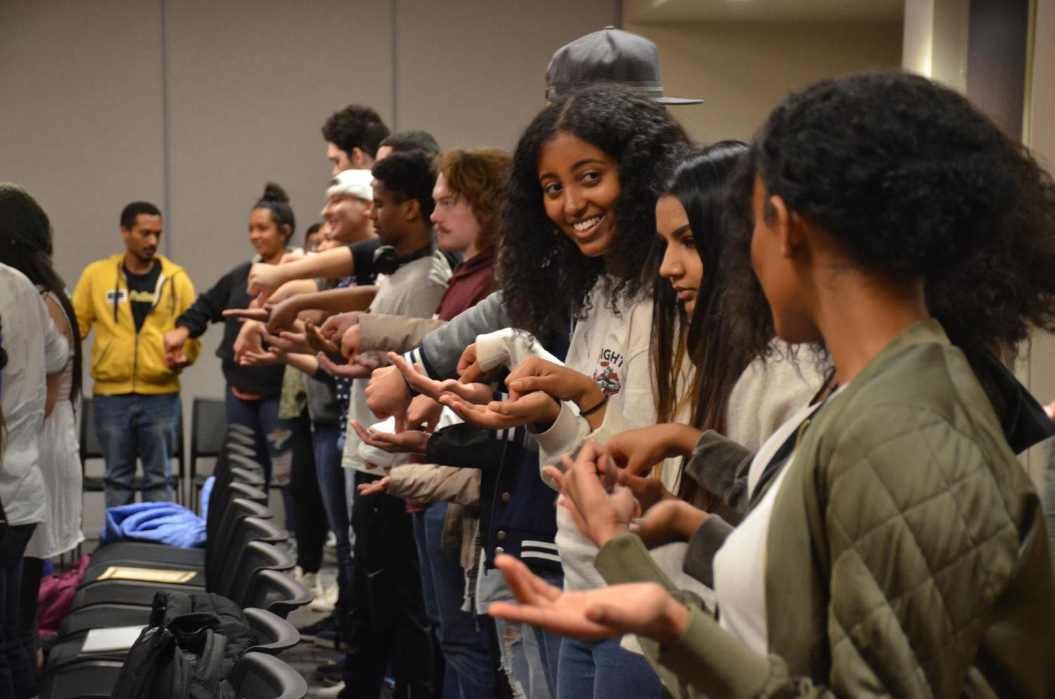 McNeill students during Take 2