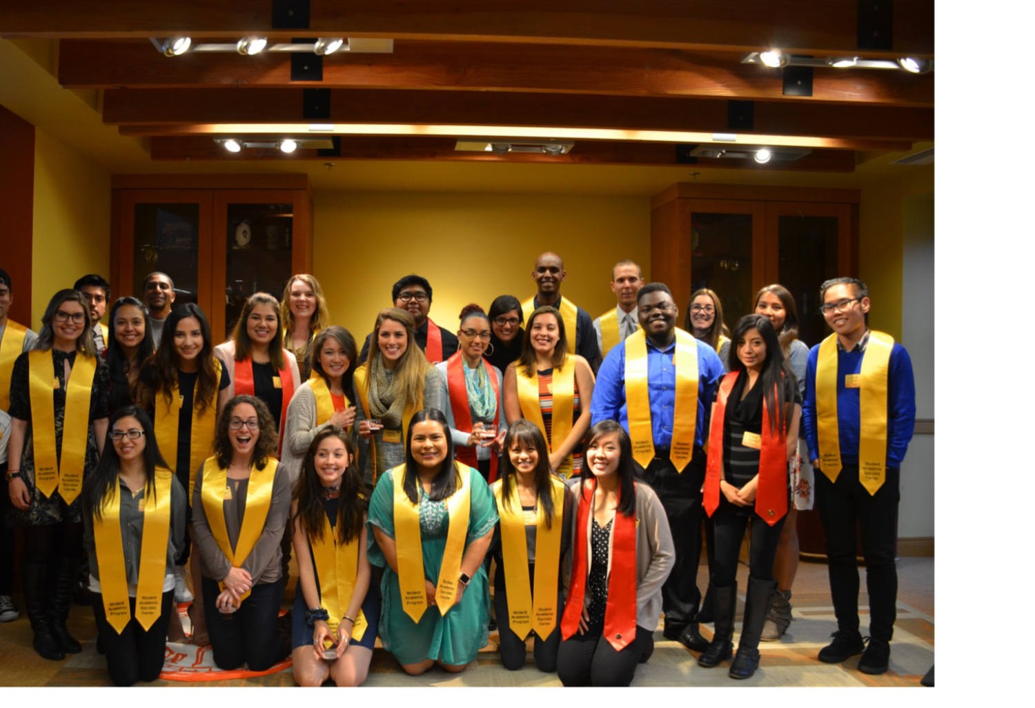 Graduating SASC students pose for a group photo