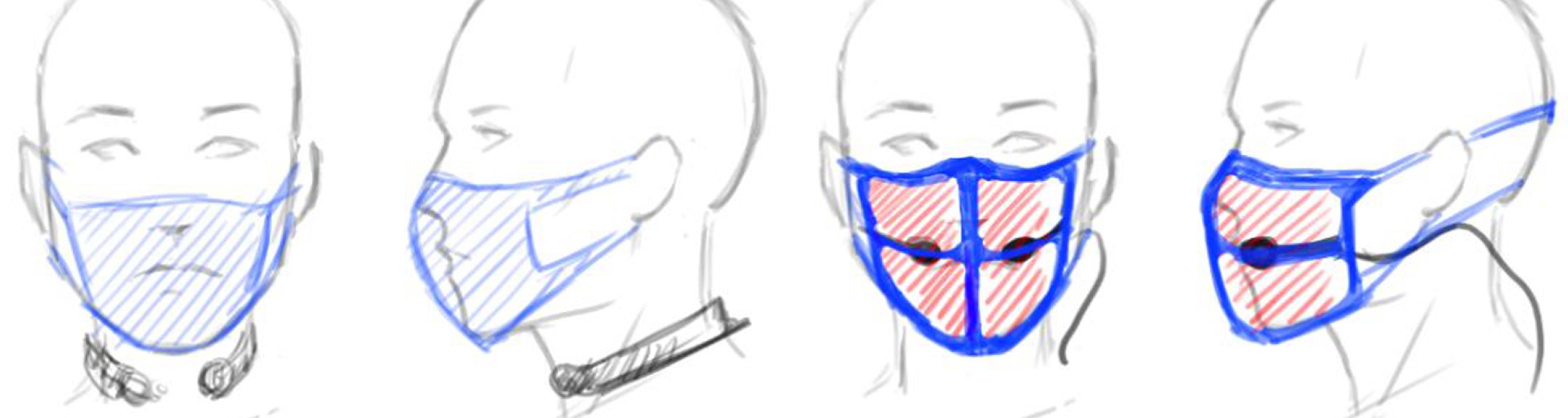 masks and microphones sketches