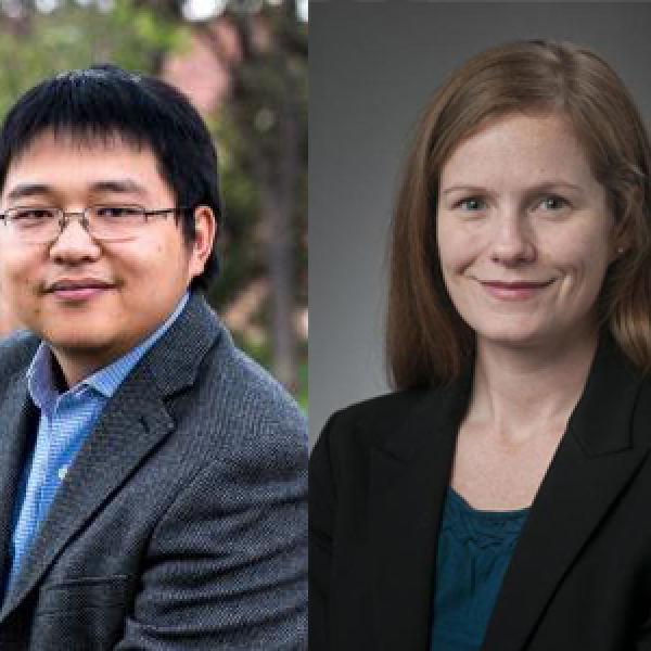 Rong Long and Maureen Lynch