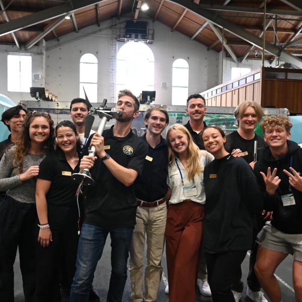 CU Boulder Wind Team at Collegiate Wind Competition 2023