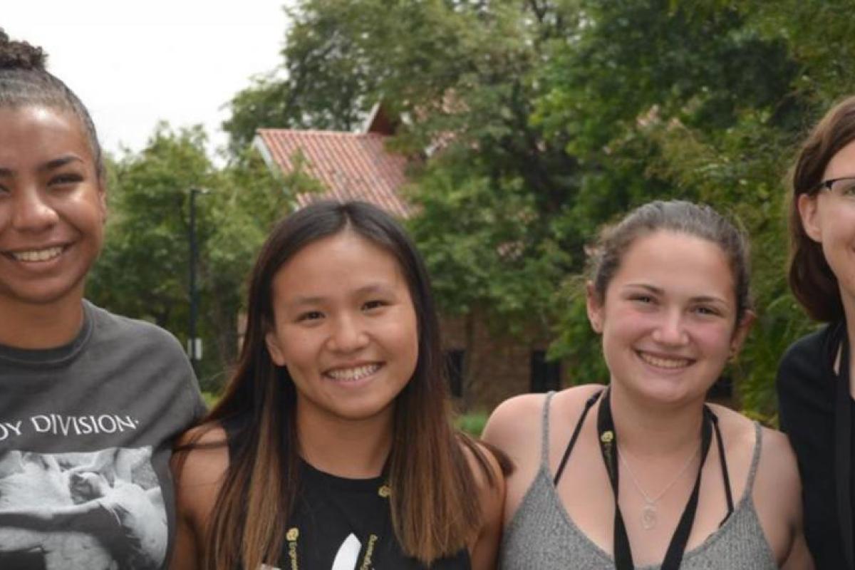 undergraduate engineering students on campus