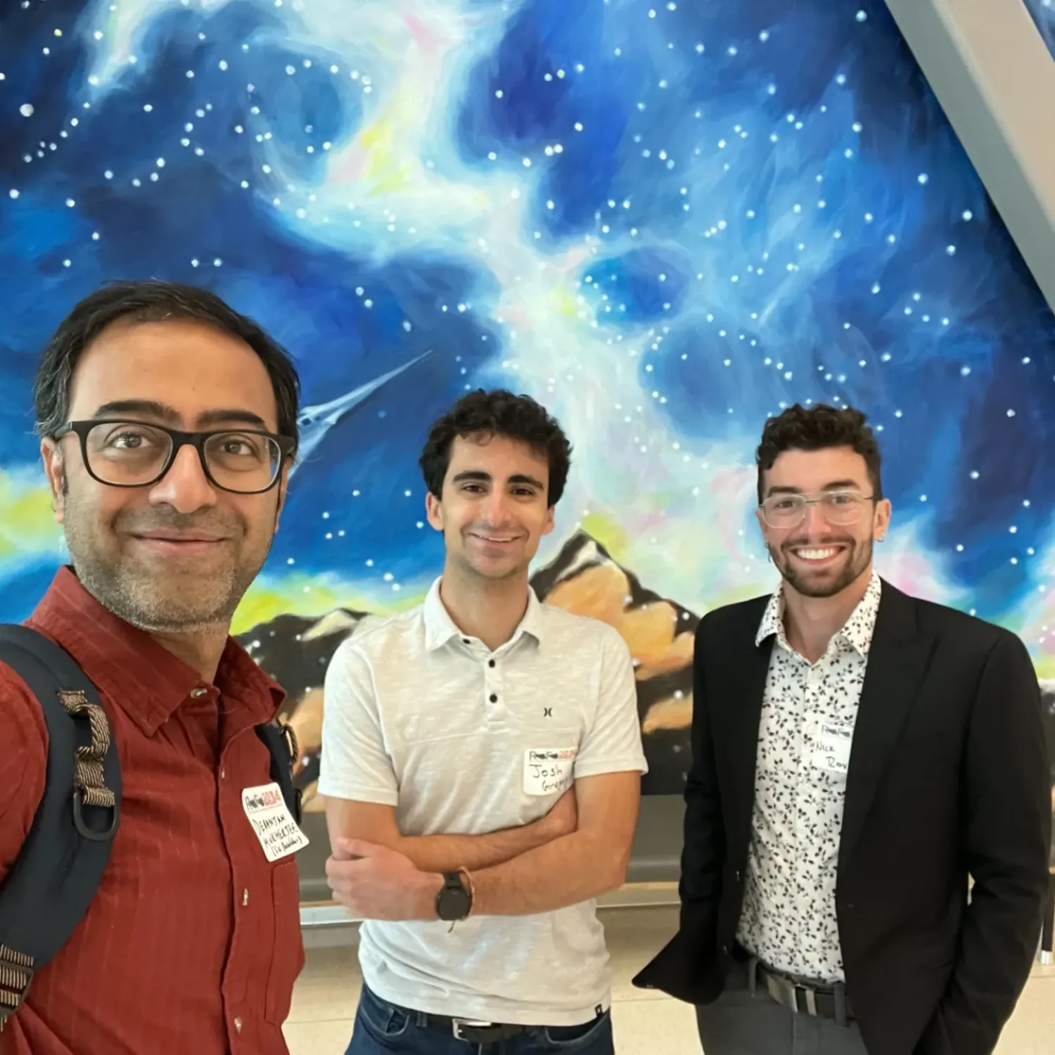 Debanjan Mukherjee (left) and Nick Rovito (right).