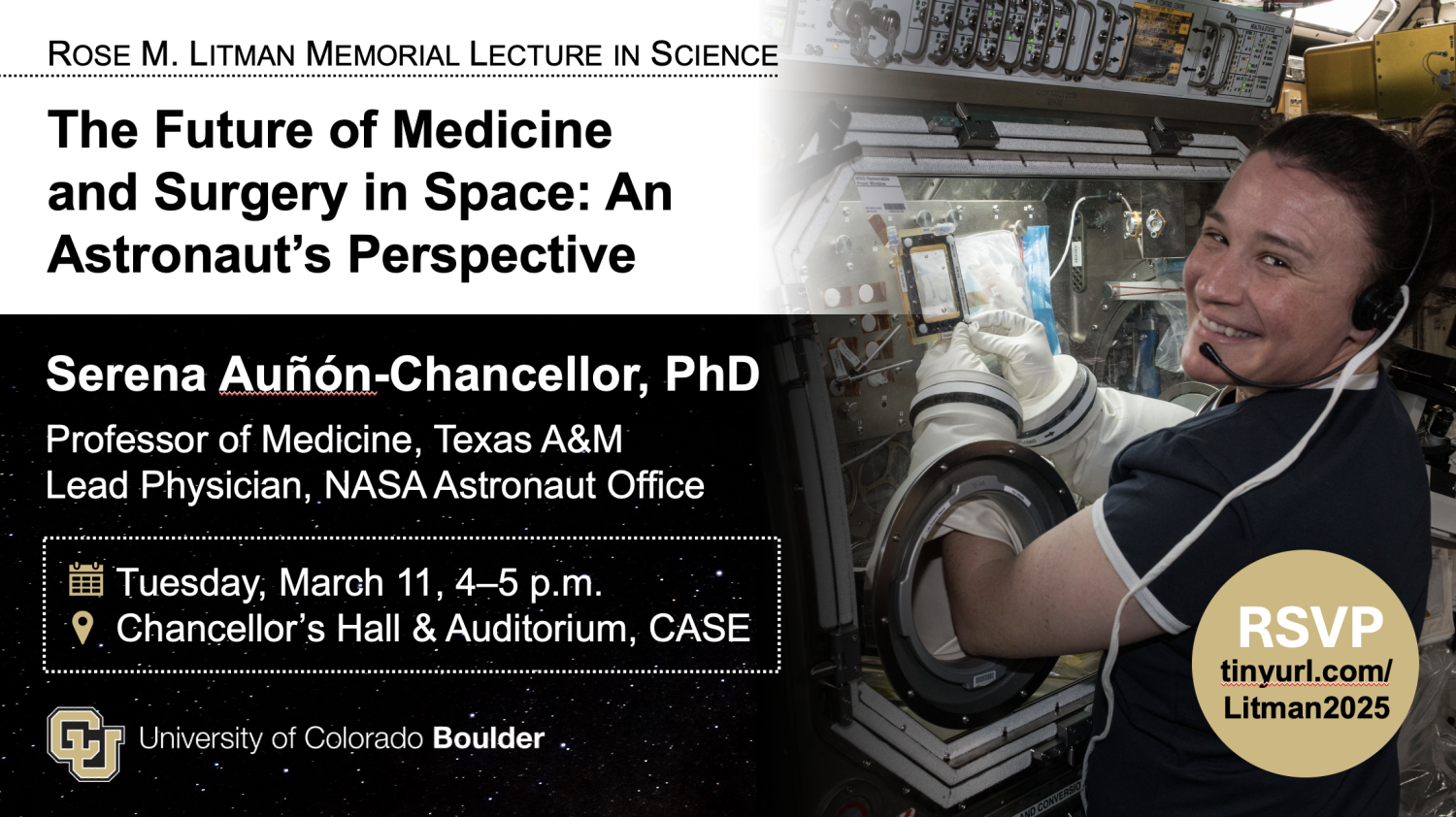 Flyer for 2025 Rose M. Litman Memorial Lecture