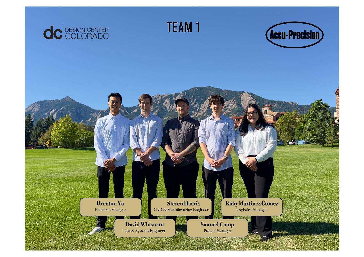 senior design team group picture