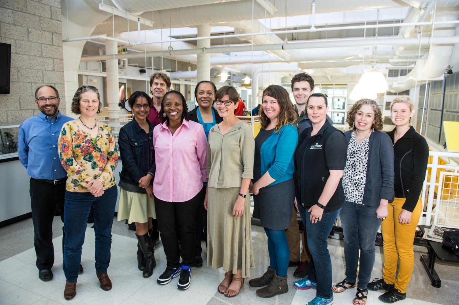 Professors from universities across the USA recently visited the Engineering Center.