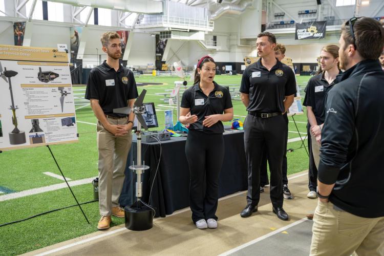 CU Boulder Wind Team at Expo 2023