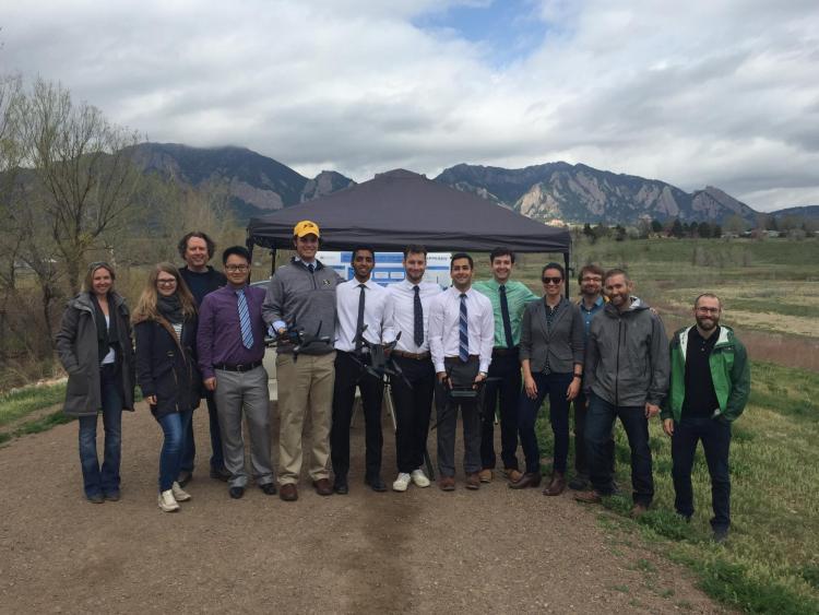 The Jeppesen team group photo.
