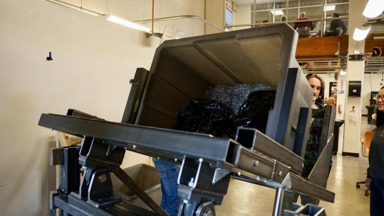 Machining Chip Disposal System