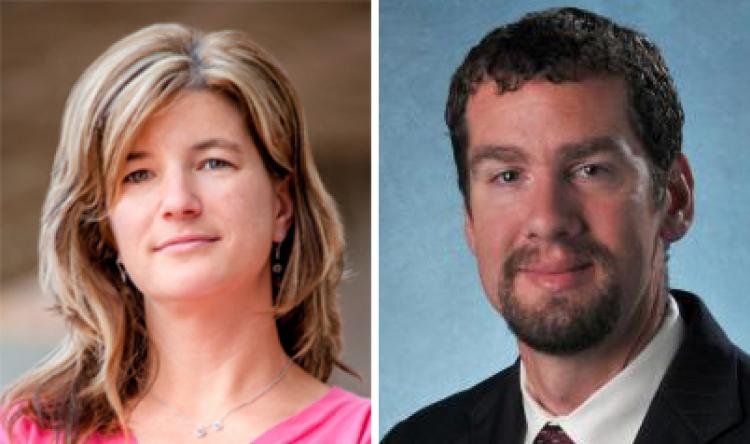 Virginia Ferguson and Mark Borden