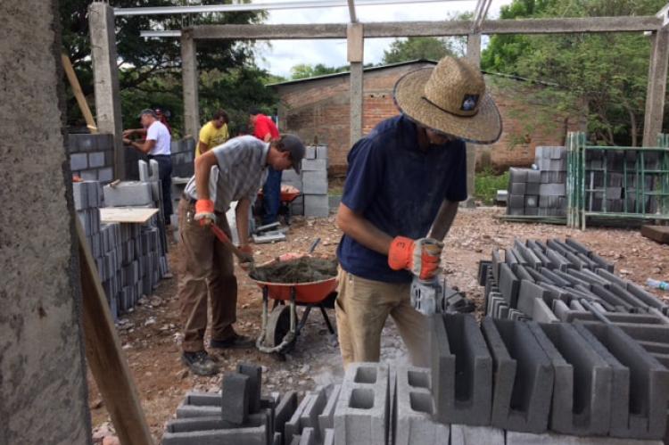 Brent Frieden volunteering in Nicaragua