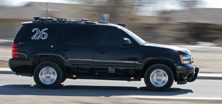 Skynet autonomous car at Cornell