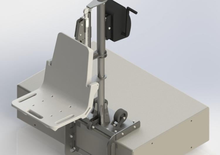 CU Boulder capstone design swimmer lift system
