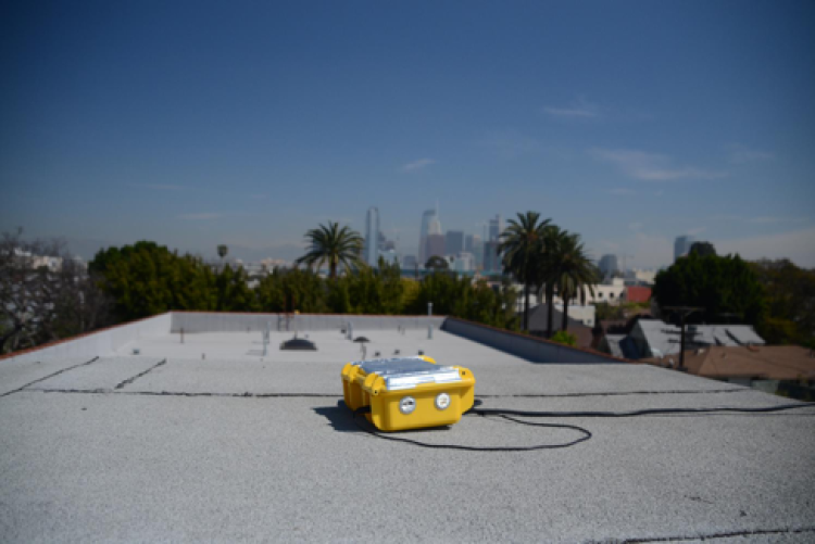 Y-pods set up around Los Angeles