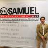 student posing for picture at internship