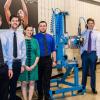 Adjustable Drill Apparatus Team photo.