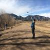 Testing the device in view of the Flatirons