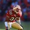 Donald Strickland in his San Francisco 49ers Uniform.